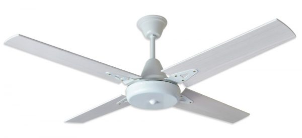 Ventilador GÉNOVA blanco palas de melamina. Tono blanco